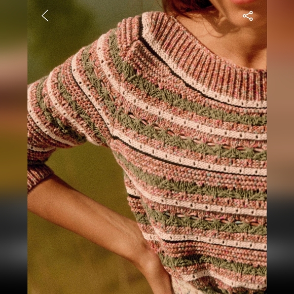 Sezane Marge Organic Cotton Sweater - Picture 2 of 5